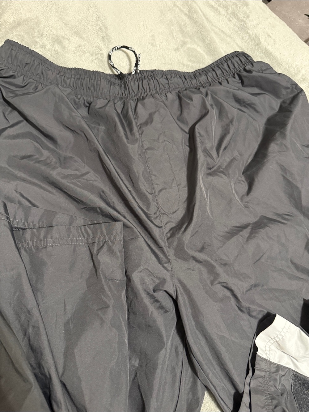 STARTER Gray Men's Nylon Jogging Pants